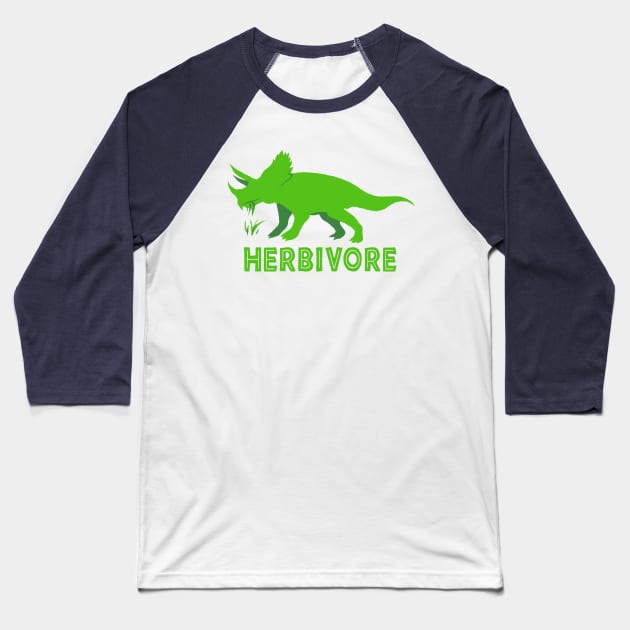 Herbivore Baseball T-Shirt by xyurimeister